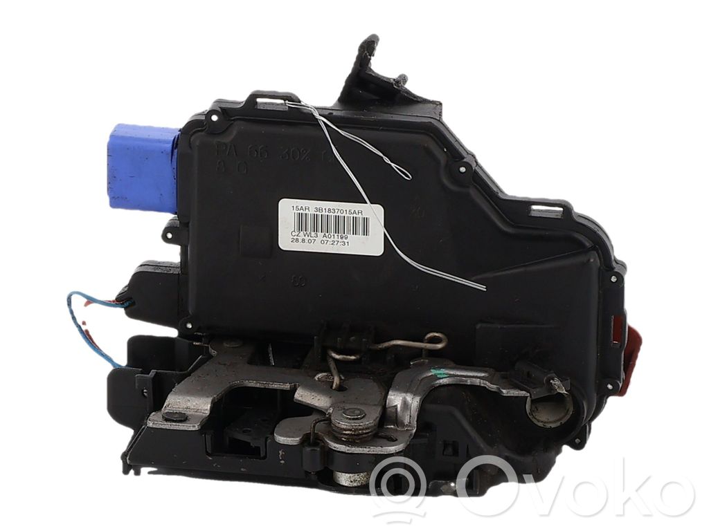 Skoda Fabia Mk2 (5J) Serratura portiera anteriore
