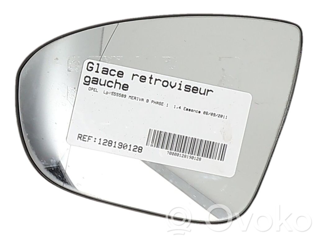 Opel Meriva B Sticlă oglindă laterală 