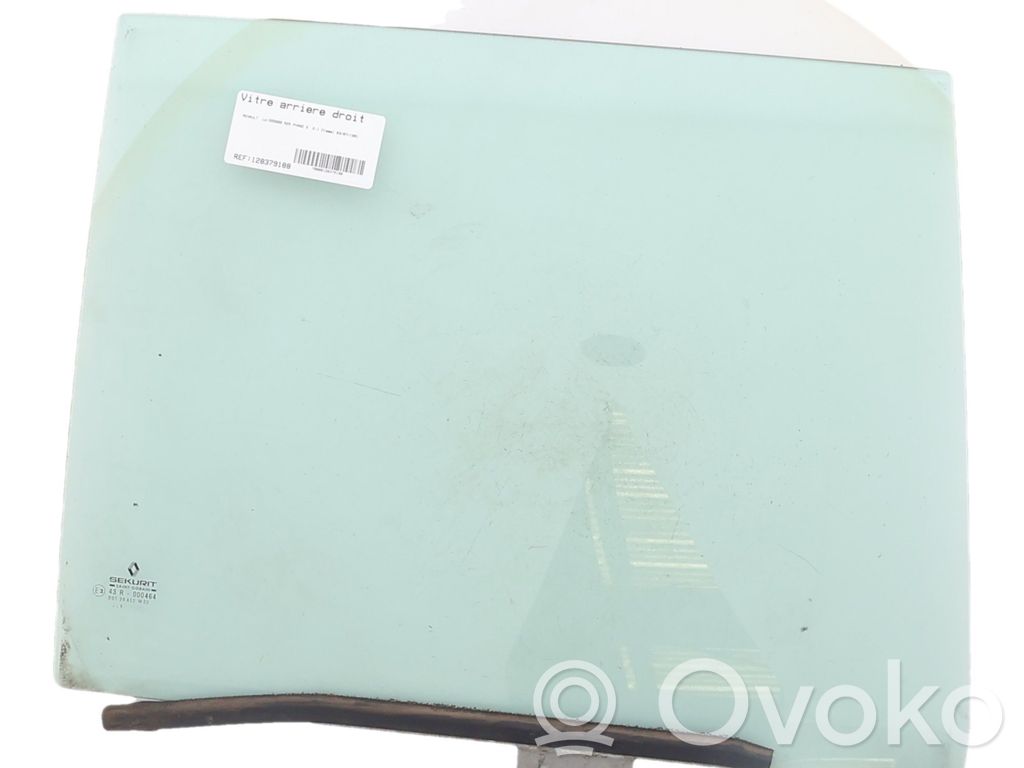 Renault 25 Vitre de fenêtre porte arrière