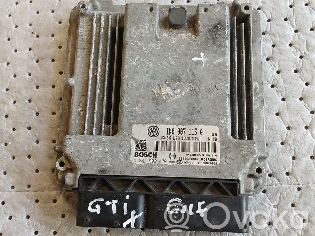 Volkswagen PASSAT B6 Unité de commande, module ECU de moteur 