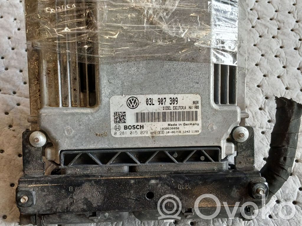 Engine control unit/module ECU   0281015029,03L906022QG