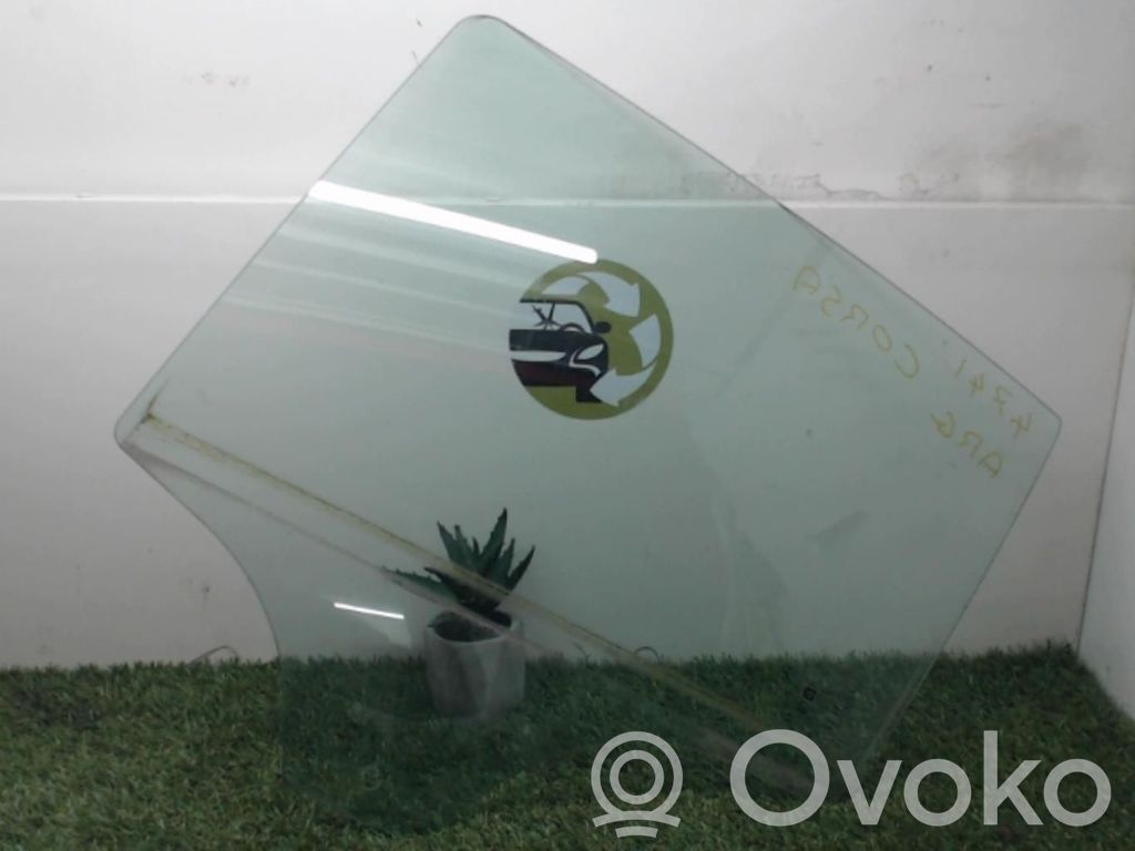 Opel Corsa D Vetro del finestrino della portiera posteriore 