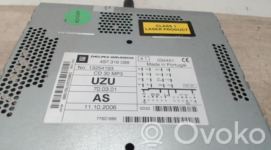 Radio / CD-Player / DVD-Player / Navigation   13254188,13254188