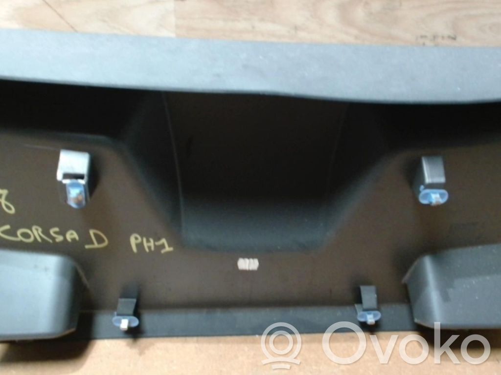 Opel Corsa D Tailgate/boot cover trim set 