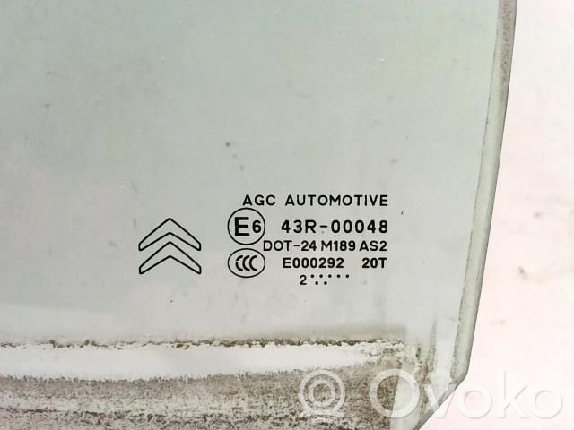 Citroen C3 Geam ușă spate 