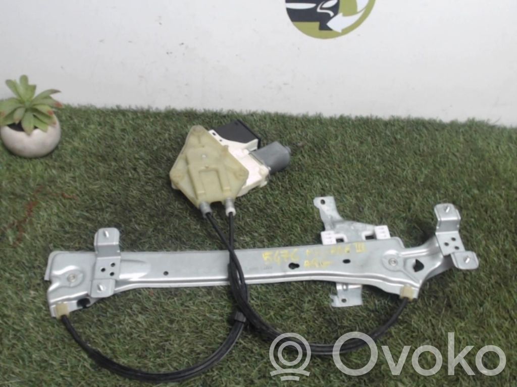 Renault Megane III Mechanizm podnoszenia szyby tylnej bez silnika 