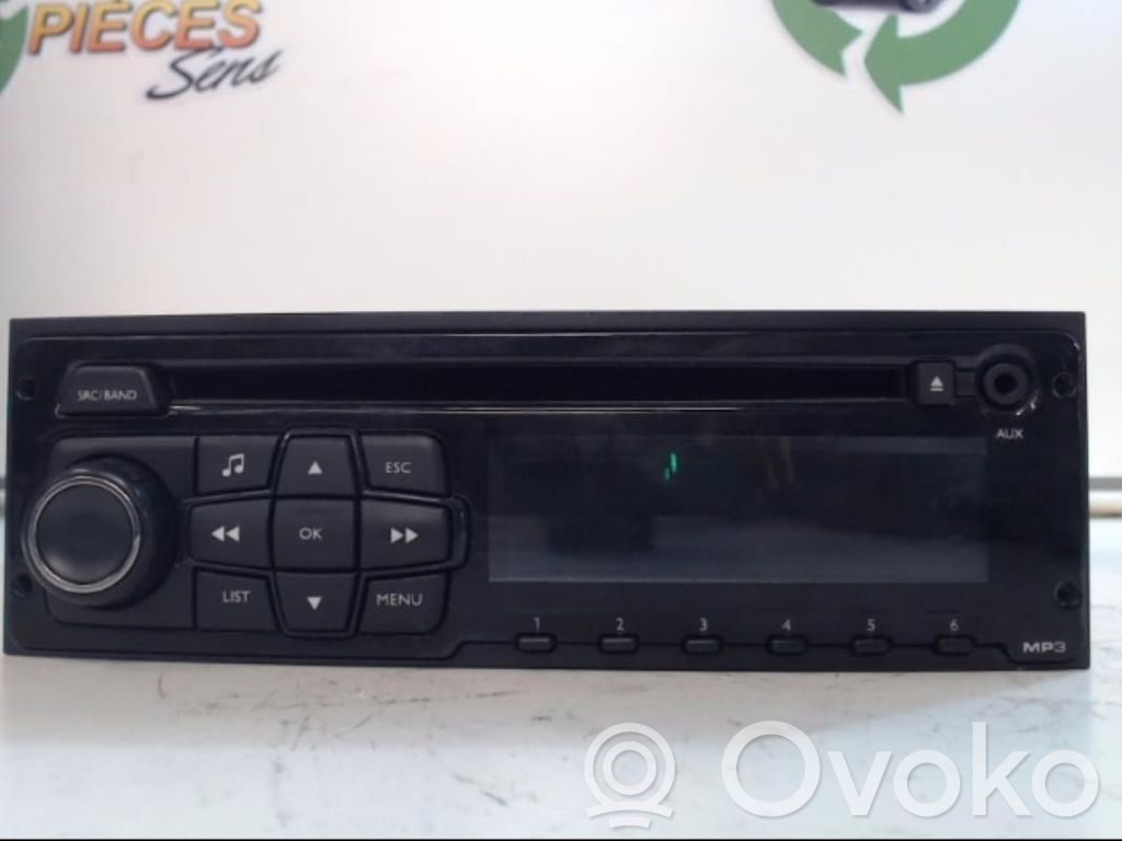Peugeot 208 I Unitate principală radio/CD/DVD/GPS 