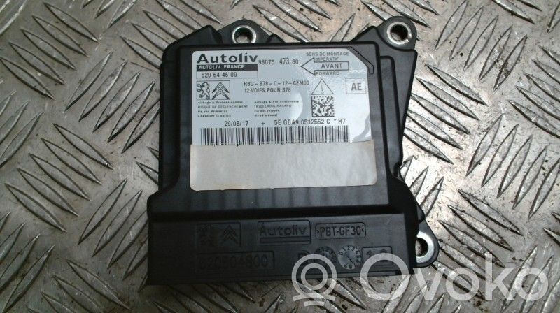 Module de contrôle airbag   00006546J1,00006546J1