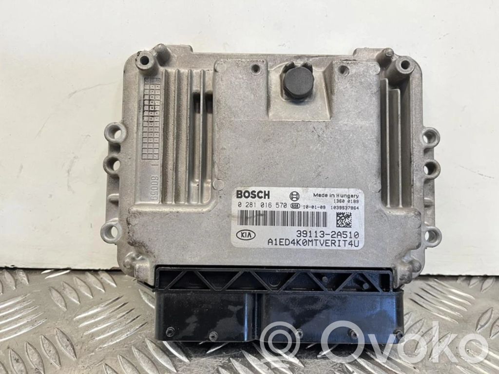 Unidad de control/módulo ECU del motor   0281016570,0281016570
