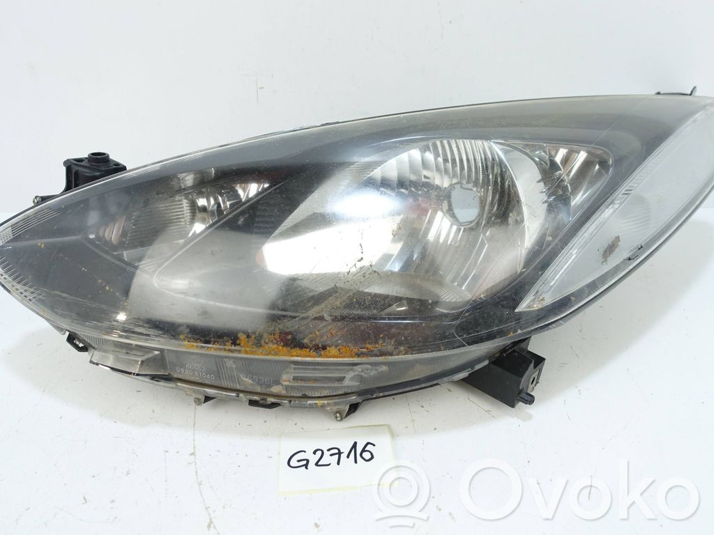 Mazda 2 Headlight/headlamp 