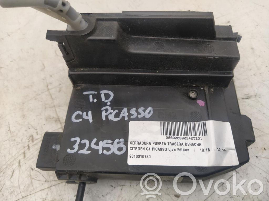Citroen C4 I Picasso Serratura portiera posteriore 
