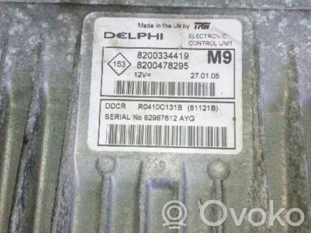 Engine control unit/module ECU   8200334419