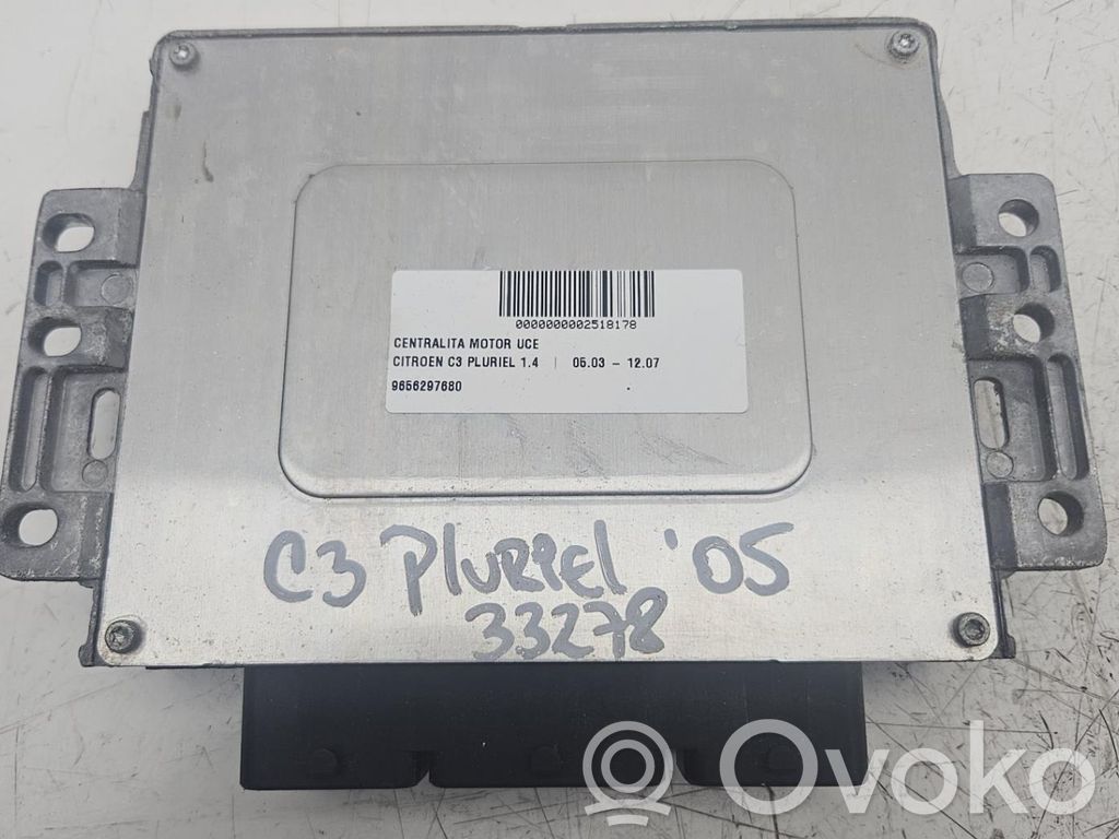 Unité de commande, module ECU de moteur   9656297680