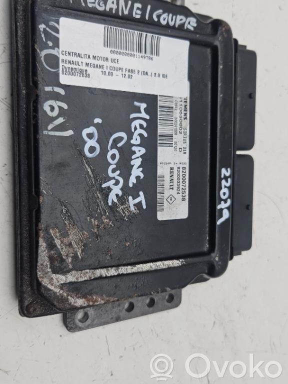 Renault Megane II Engine control unit/module ECU 