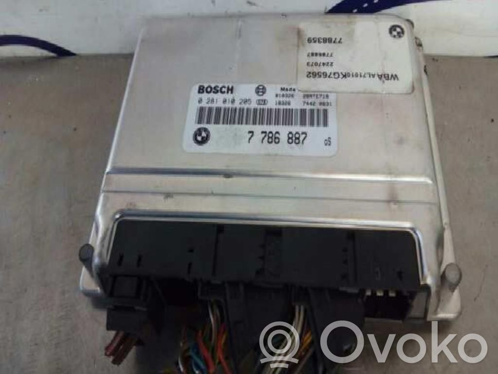 Unité de commande, module ECU de moteur   0281010205