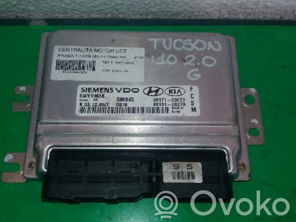 Engine control unit/module ECU   5WY1963B