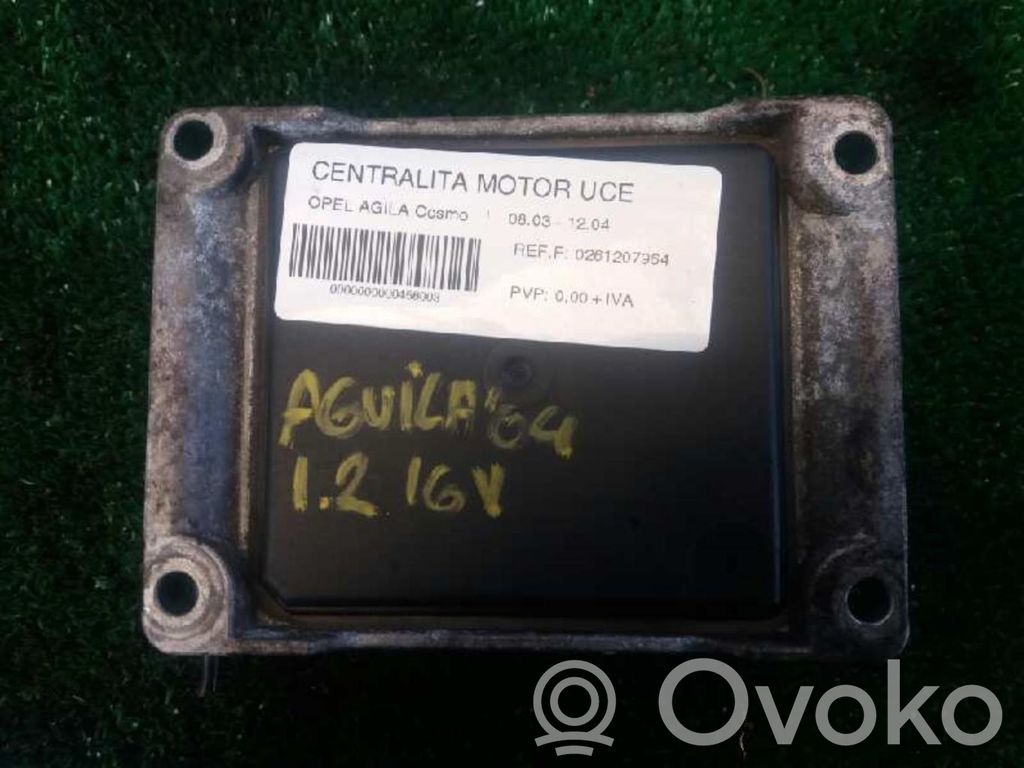 Opel Agila A Unitate control motor/modul ECU 