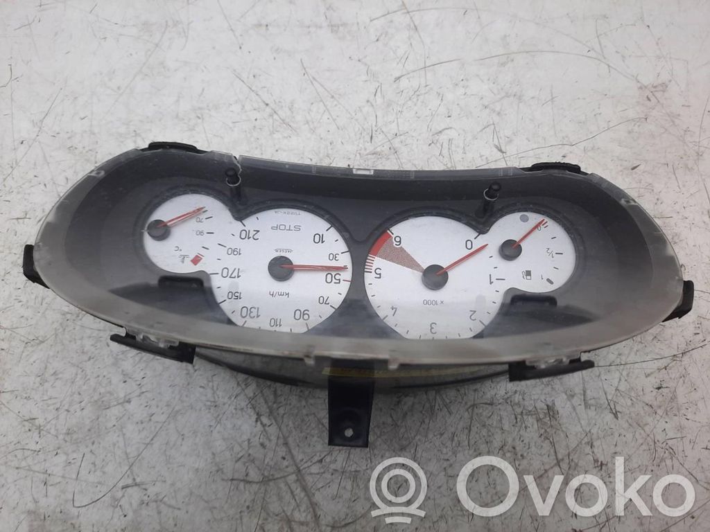 Peugeot 206+ Tachimetro (quadro strumenti) 