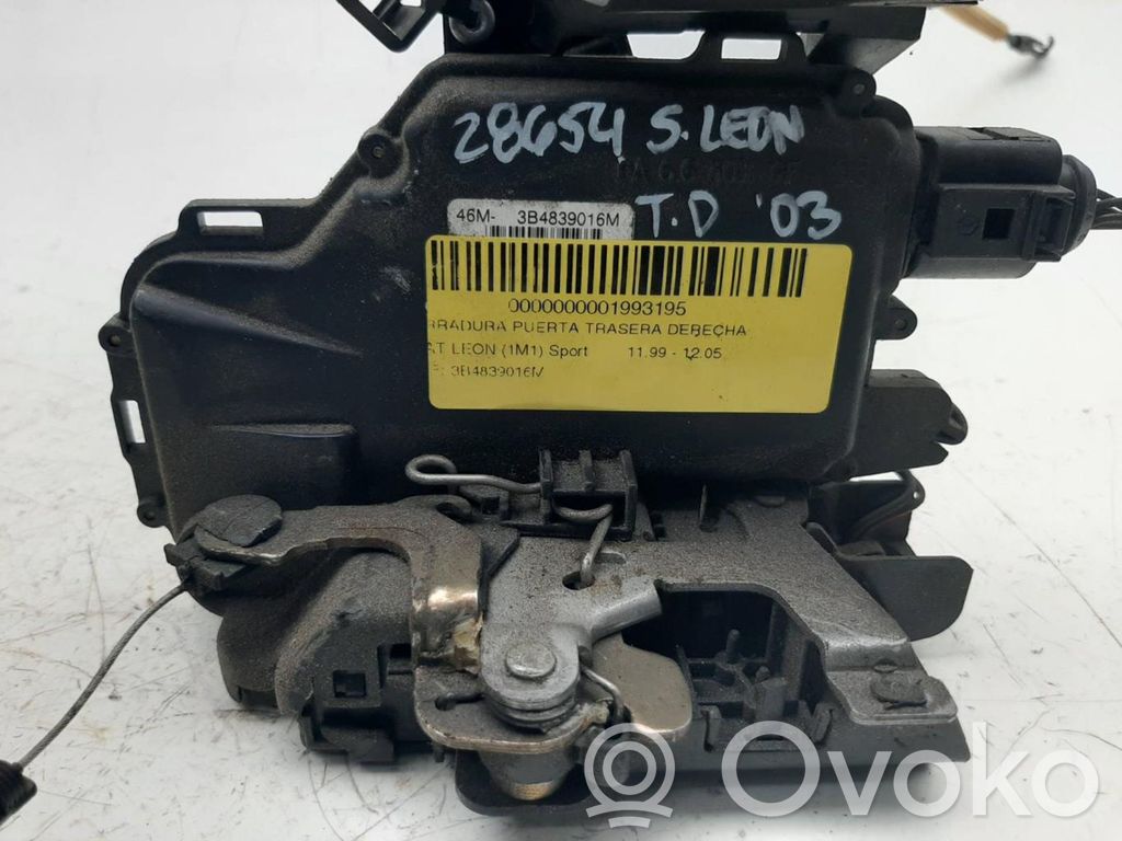 Seat Leon (1M) Încuietoare ușă spate 