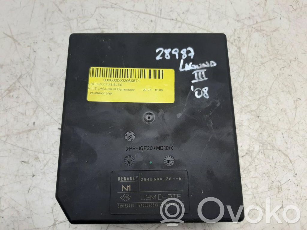 Módulo de fusible   284B60012RA
