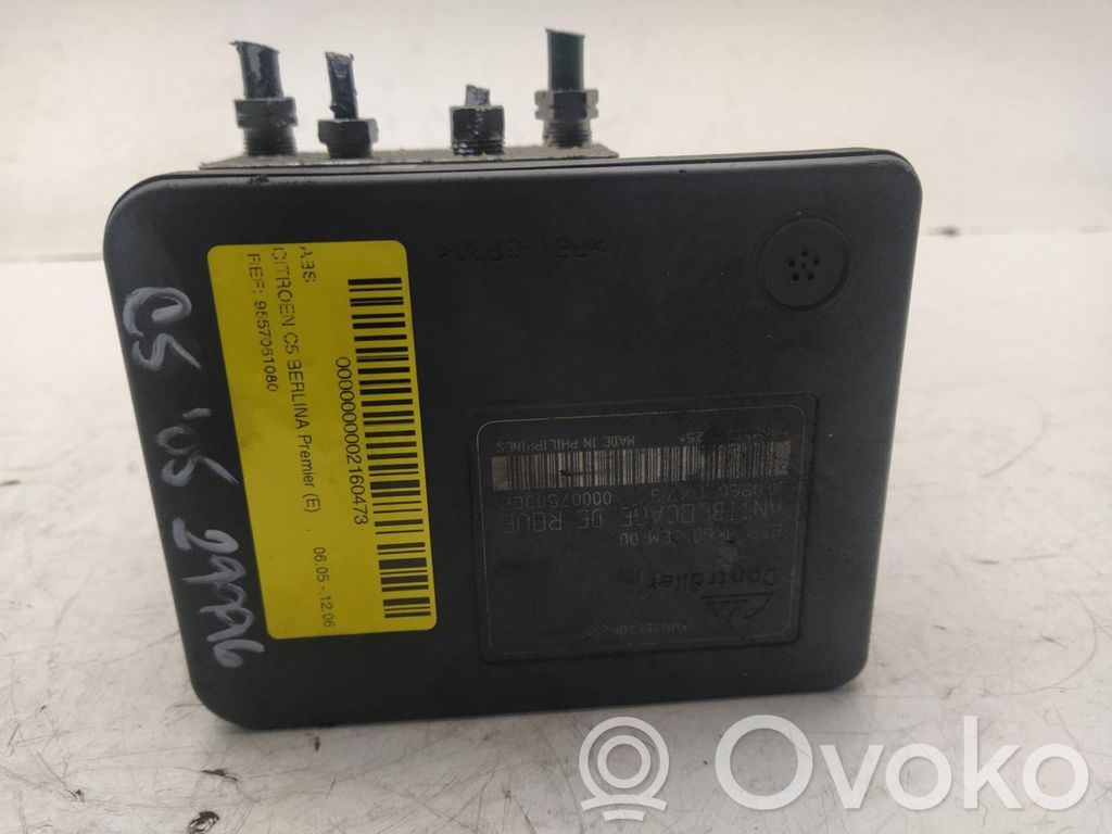 ABS Pump   9657061080