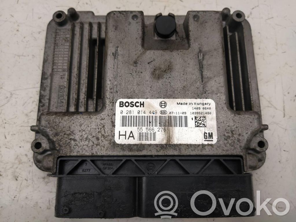 Unidad de control/módulo ECU del motor   0281014449
