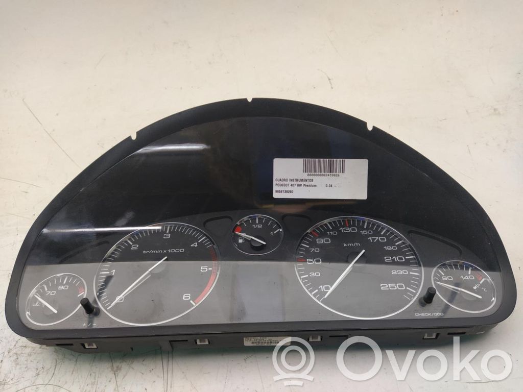 Peugeot 207 CC Tachimetro (quadro strumenti)