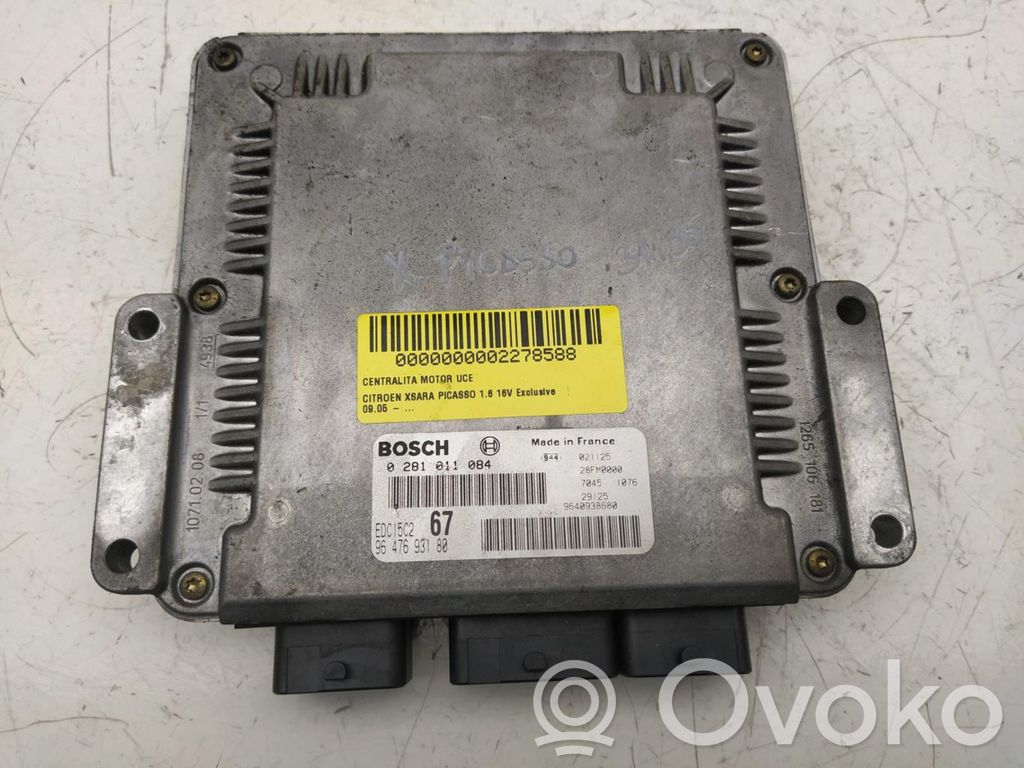 Citroen C4 I Picasso Unitate control motor/modul ECU 