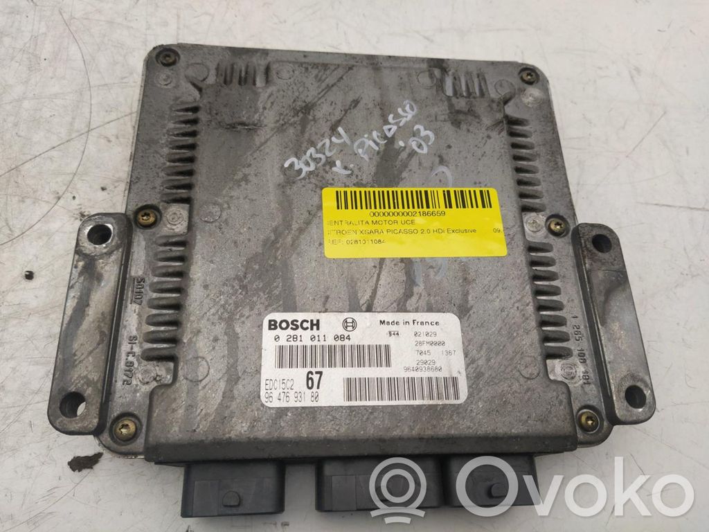 Citroen C4 I Picasso Unitate control motor/modul ECU 
