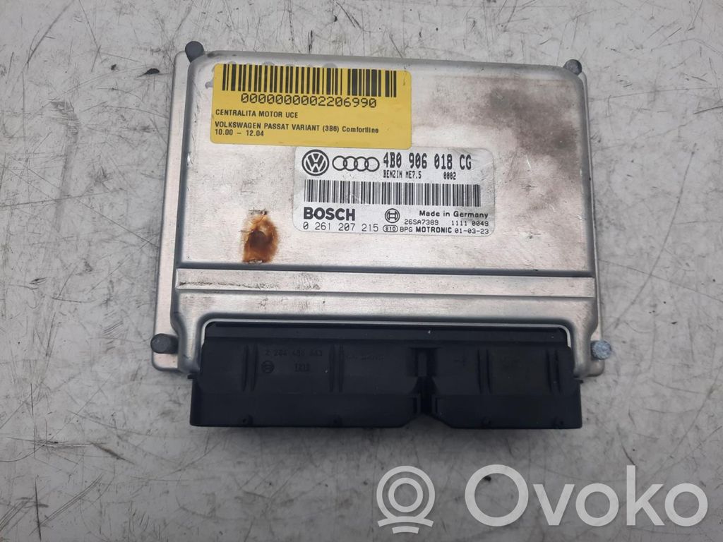 Unitate control motor/modul ECU   4B0906018CG