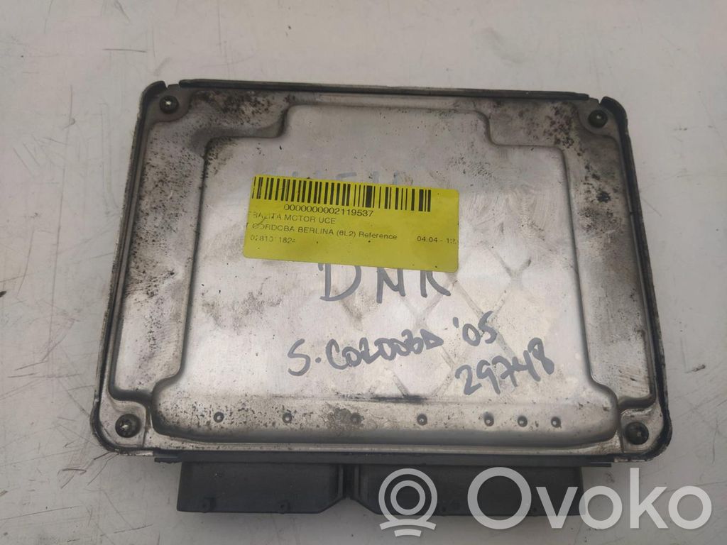Unité de commande, module ECU de moteur   0281011824