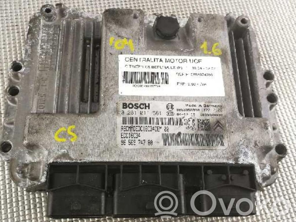Motorsteuergerät ECU   028101561