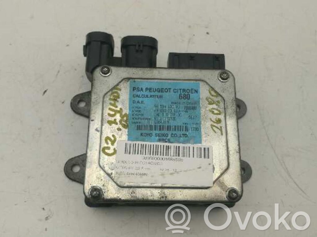 Unidad de control/módulo del motor   9658468080