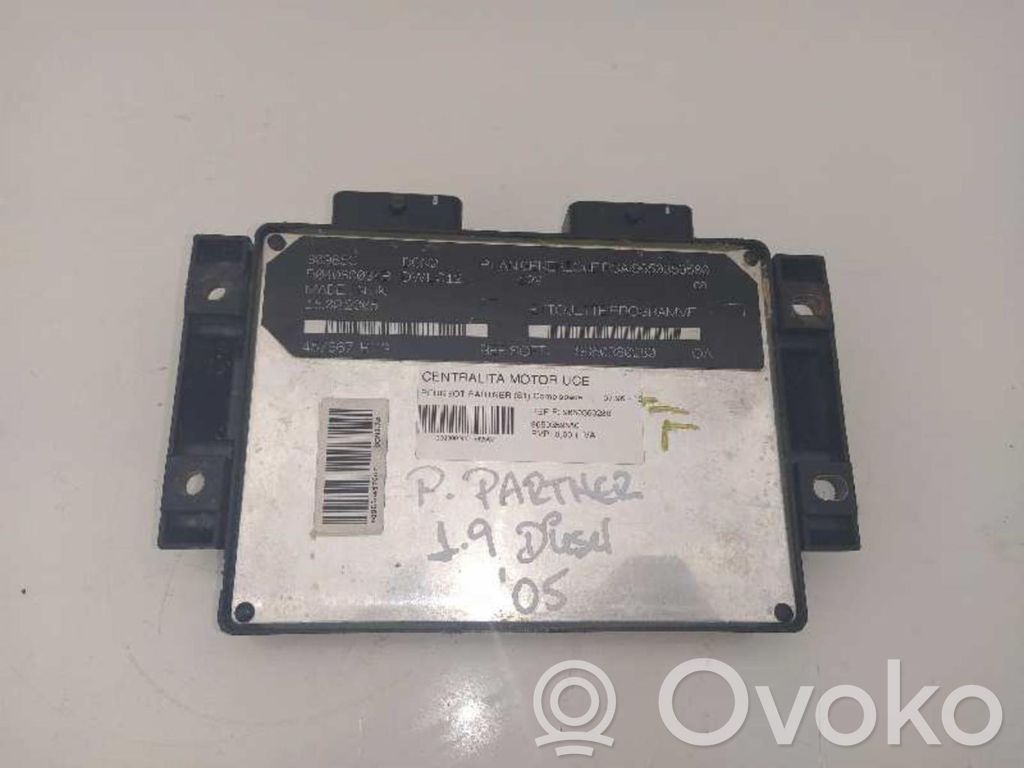 Unité de commande, module ECU de moteur   9650360280