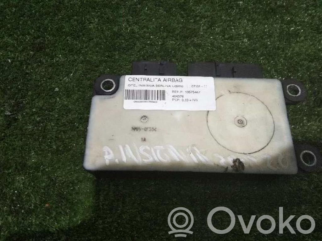 Unidad de control/módulo del Airbag   13575447