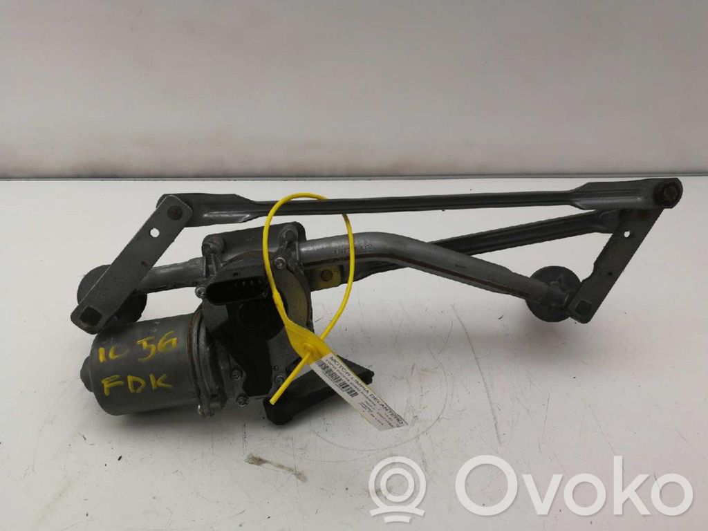 Ford Fiesta Wischergestänge Wischermotor vorne 