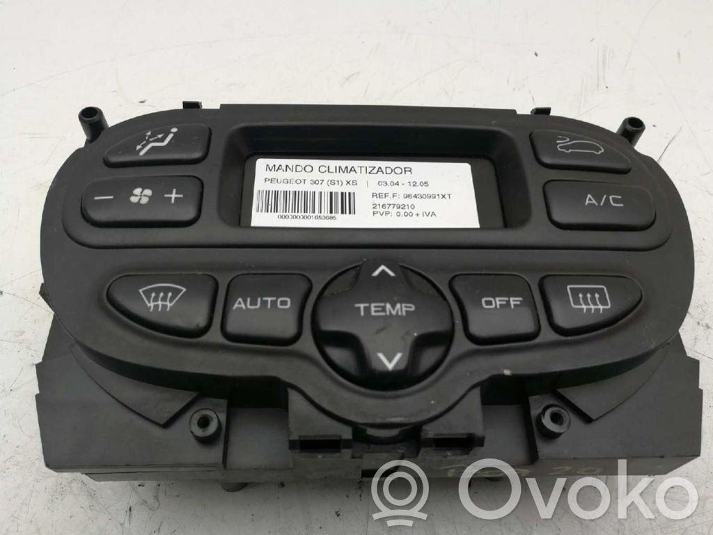 Peugeot 307 Centralina del climatizzatore