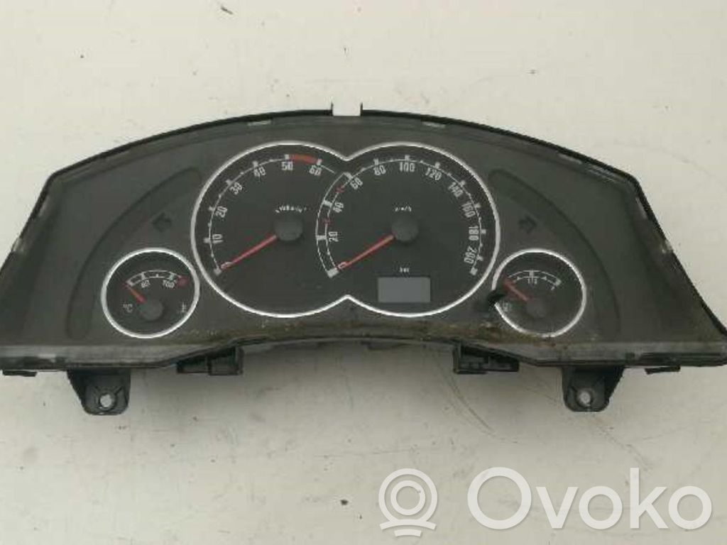 Opel Meriva A Vitezometru (grup de instrumente) 