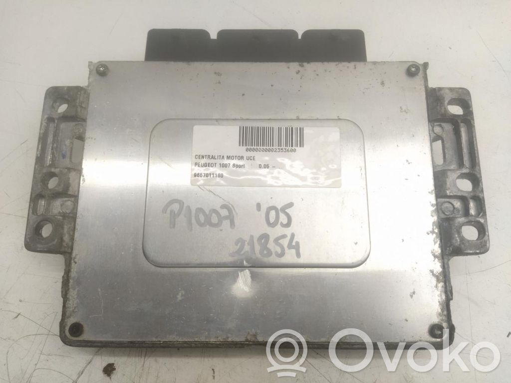 Engine control unit/module ECU   9657011180