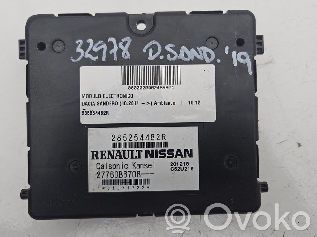 Renault Sandero I Unidad de control/módulo del motor 