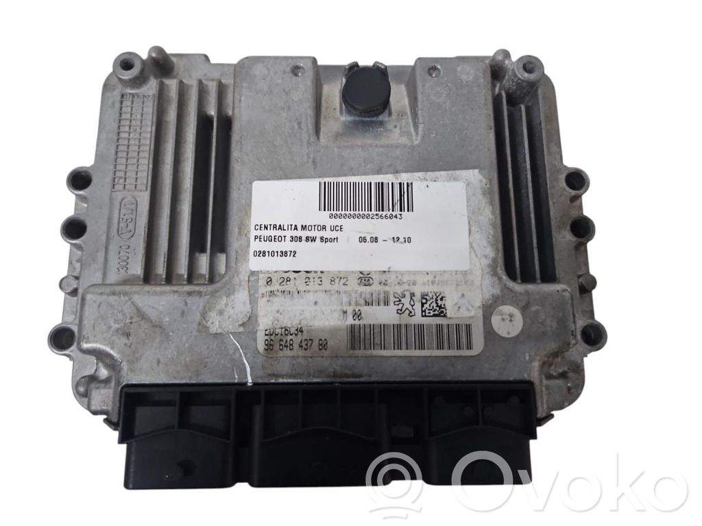 Unité de commande, module ECU de moteur   0281013872
