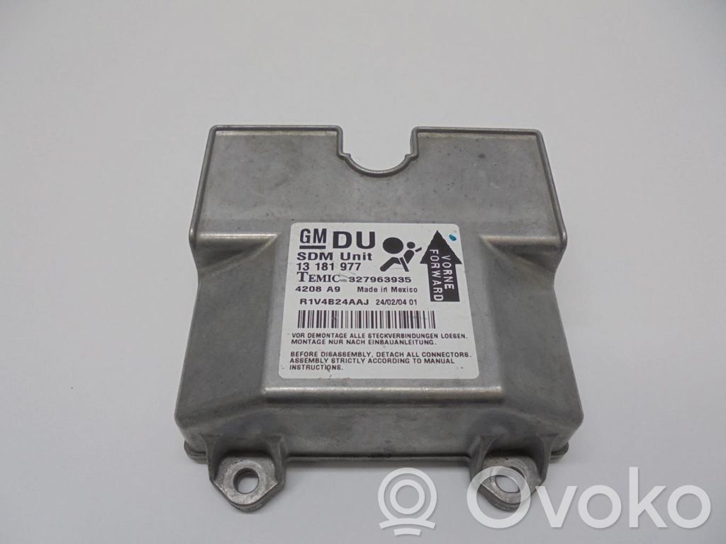 Opel Astra H Unidad de control/módulo del Airbag 