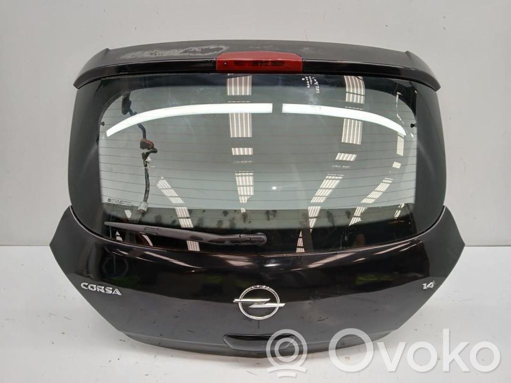 Opel Corsa D Hayon/capotă portbagaj 