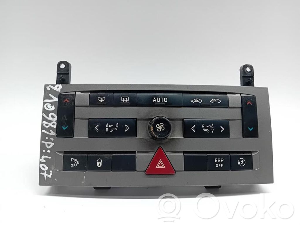 Peugeot 207 CC Ilmastoinnin ohjainlaite