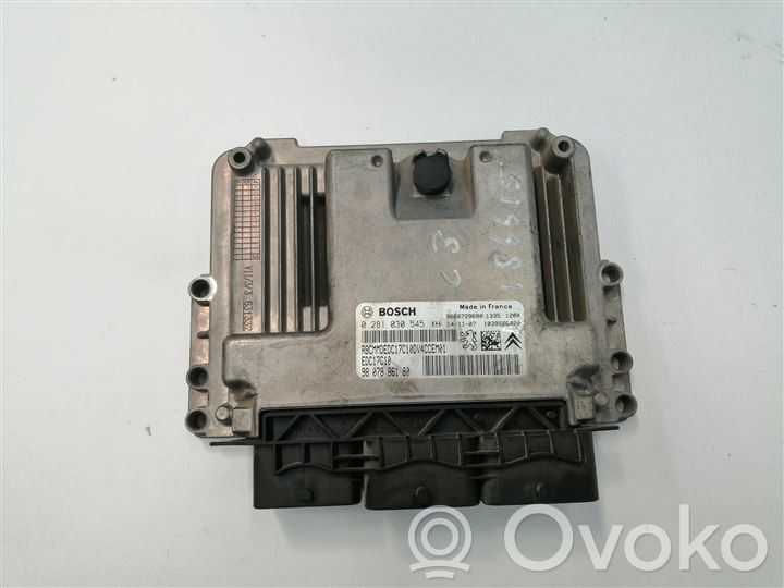 Citroen C3 Motorsteuergerät ECU 