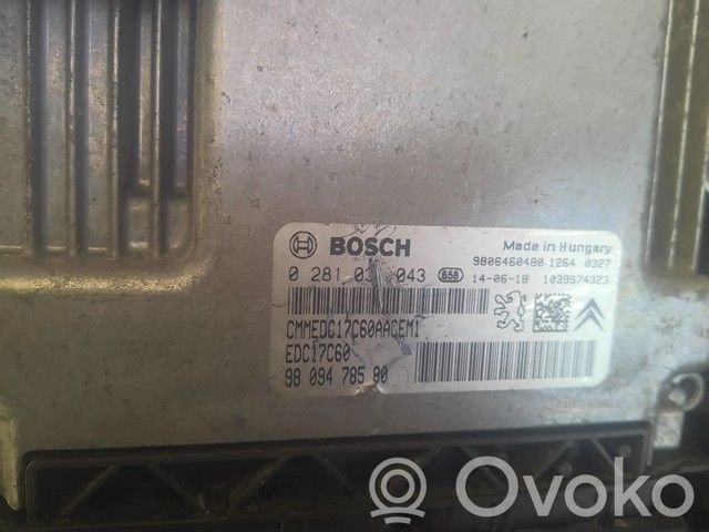 DS Automobiles 3 Engine control unit/module 