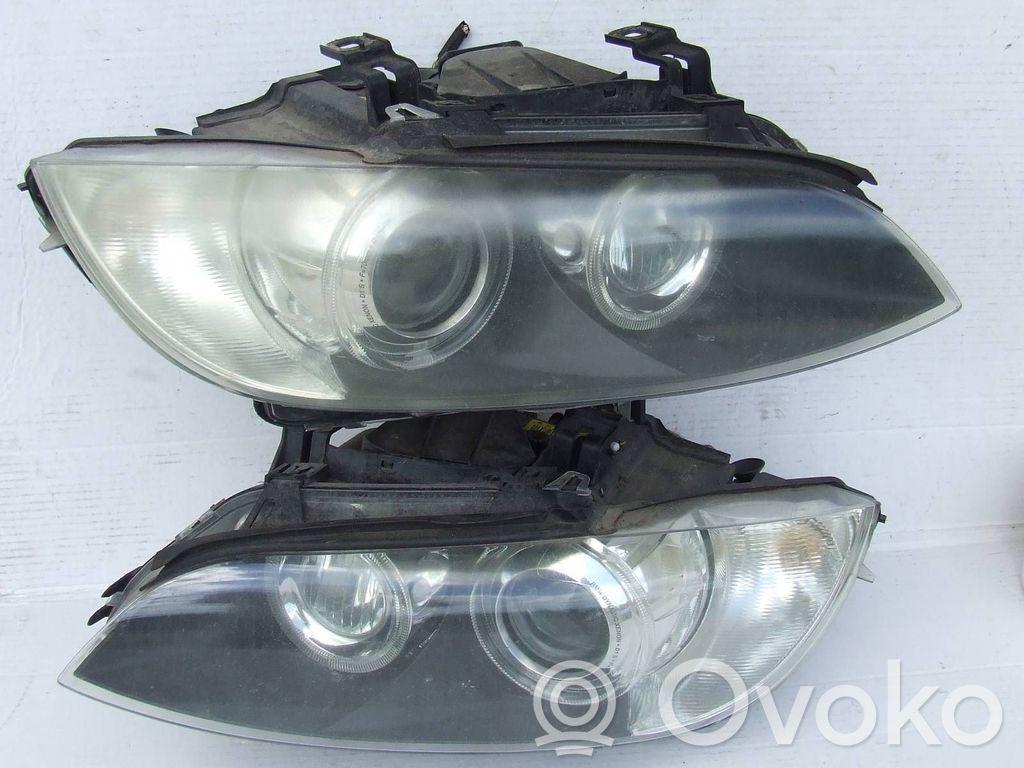 BMW 3 E92 E93 Lampy przednie / Komplet 