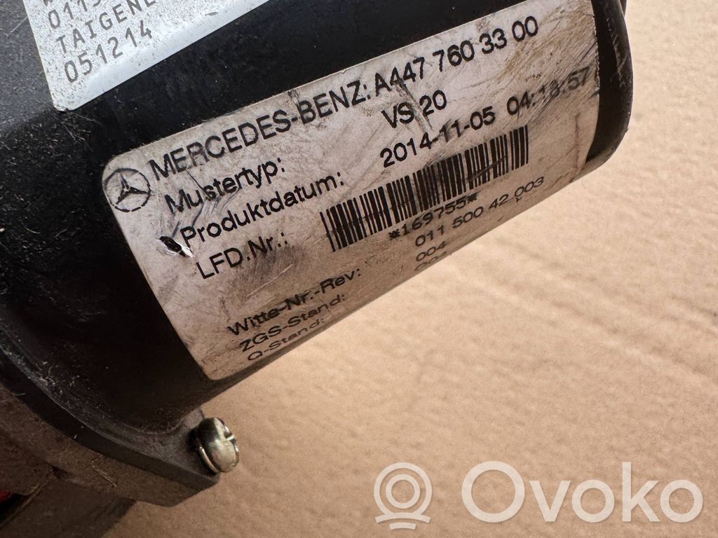 Mercedes-Benz V Class W447 Mechanizm drzwi bocznych / przesuwnych z silniczkiem 