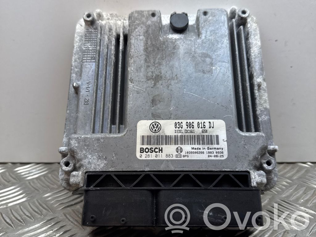 Skoda Octavia Mk1 (1U) Engine control unit/module 