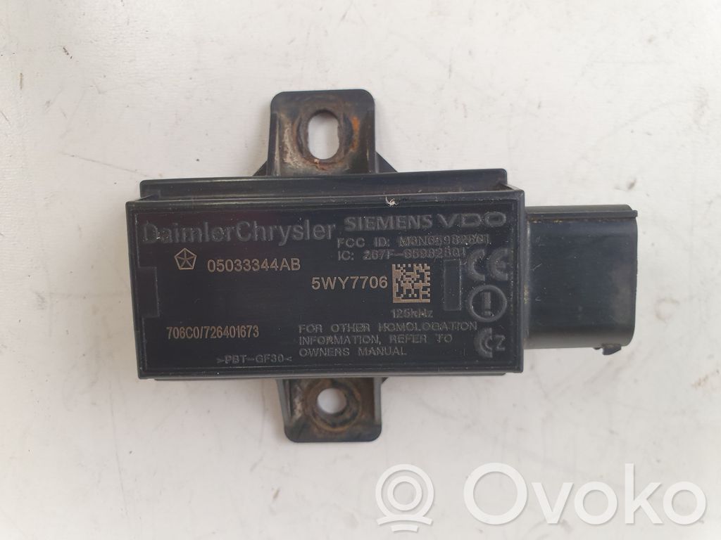 Dodge Avenger Tire pressure control unit 